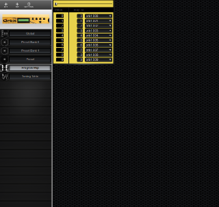 Click to display the E-MU Orbit Program Map Editor