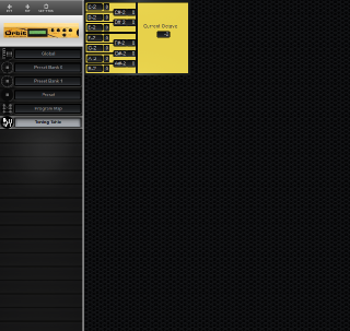 Click to display the E-MU Orbit Tuning Table Editor