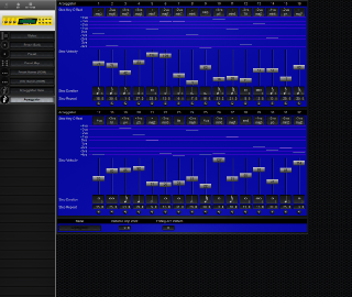 Click to display the E-MU Orbit 3 Arpeggiator Editor