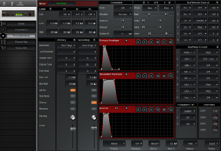 Click to display the E-MU Proteus/1 Preset Editor