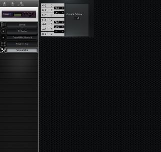 Click to display the E-MU Proteus FX Tuning Table Editor