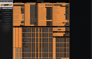Click to display the E-MU XL-1 Turbo Global Editor
