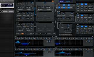 Click to display the Ensoniq ESQ M Patch Editor