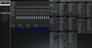 Click to display the Ensoniq KT 88 Drums Editor
