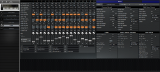 Click to display the Ensoniq SQ2/32 Drums Editor