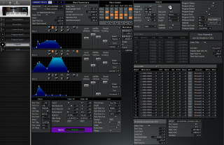 Click to display the Ensoniq TS10 Program Editor