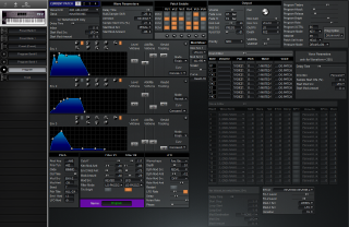 Click to display the Ensoniq TS12 Program Editor
