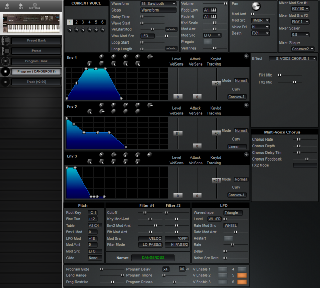 Click to display the Ensoniq VFX-SD Program Editor