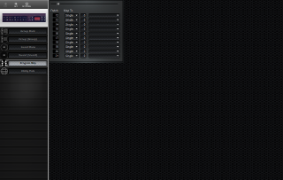 Click to display the Evolution EVS-1 Program Map Editor