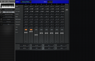 Click to display the Kawai K4 Multi  Editor