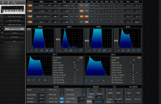 Click to display the Kawai K4 Patch Editor