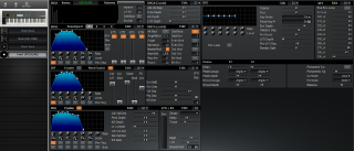 Click to display the Kawai K5m Patch Editor