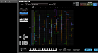 Click to display the Kiwitechnics Kiwi-106 Sequence Editor