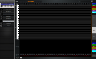 Click to display the Kiwitechnics KiwiSix Sequence Editor