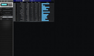 Click to display the Korg 01R/W Drums Editor