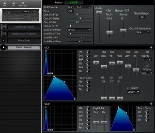 Click to display the Korg DSM-1 Patch Editor