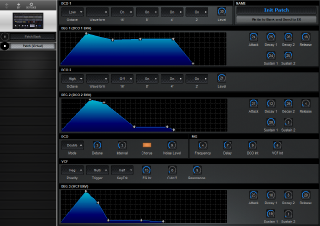 Click to display the Korg EX-800 Patch (Virtual) Editor