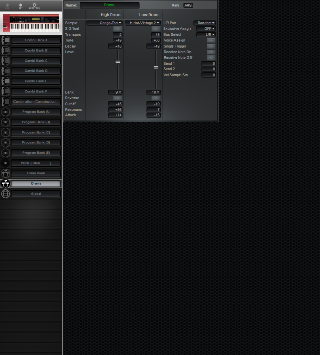 Click to display the Korg Karma v2 (Original) Drums Editor