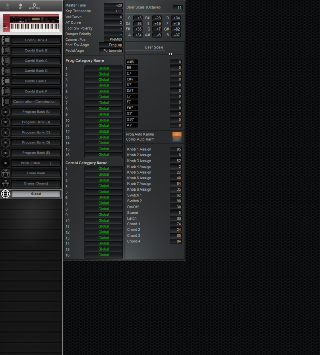 Click to display the Korg Karma v2 (Original) Global Editor