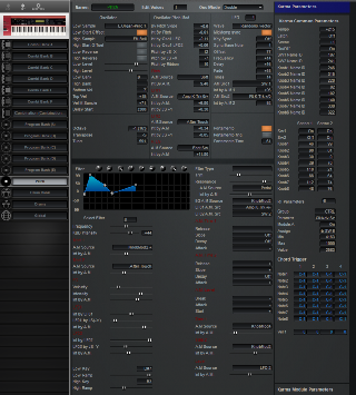 Click to display the Korg Karma v2 (Original) Patch Editor