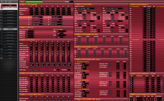 Click to display the Korg Karma v2 Combination Editor