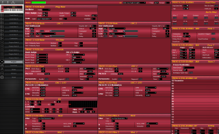 Click to display the Korg Karma v2 Program Editor
