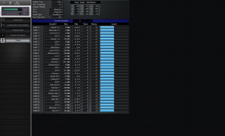 Click to display the Korg M1/R EX Global Editor