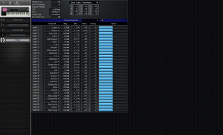 Click to display the Korg M1 Plus+1 Global Editor
