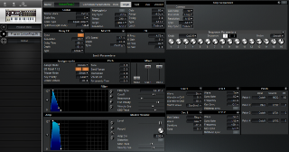 Click to display the Korg MicroKorg Program Editor