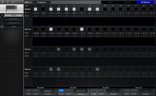 Click to display the Korg Minilogue Program - Synth Editor