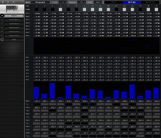 Click to display the Korg Minilogue XD Program - Note Seq Editor
