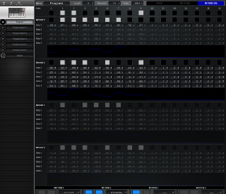 Click to display the Korg Minilogue XD Program - Synth Editor