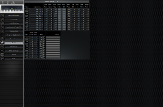 Click to display the Korg N5EX Drums Editor