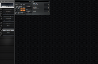 Click to display the Korg N5EX Effect Editor