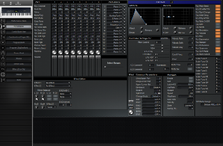Click to display the Korg N1R Performance Editor