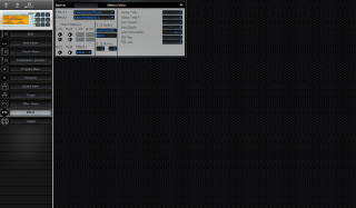 Click to display the Korg NX5R Effect Editor