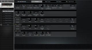 Click to display the Korg Prologue Program - Program Editor