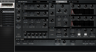 Click to display the Korg Prologue Program - Sub Timbre Editor