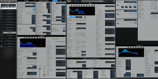Click to display the Korg TR 61 Program Editor