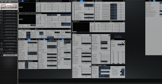 Click to display the Korg Trinity Pro Program (MOSS Synth) Editor