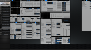Click to display the Korg Trinity V3 Program (MOSS Synth) Editor