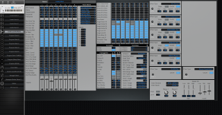 Click to display the Korg Triton 76 Pro Combi Editor