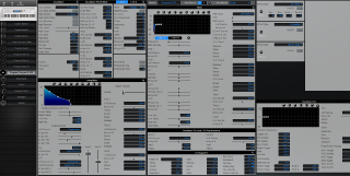 Click to display the Korg Triton LE 61 Program Editor