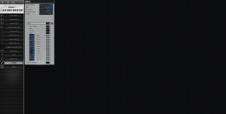 Click to display the Korg Triton LE 76 Arpeggio Editor