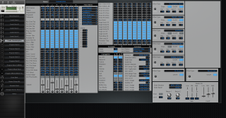 Click to display the Korg Triton Studio 76 Combi Editor