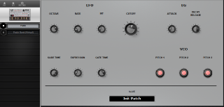 Click to display the Korg Volca Bass Patch Editor
