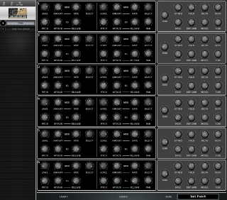 Click to display the Korg Volca Drum Patch Editor