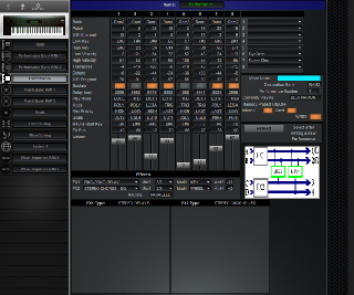 Click to display the Korg Wavestation EX Performance Editor