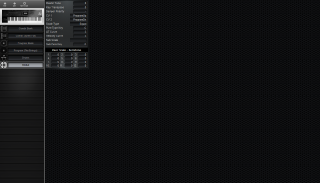 Click to display the Korg X2 Global Editor