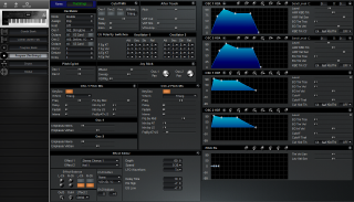 Click to display the Korg X3R Program Editor